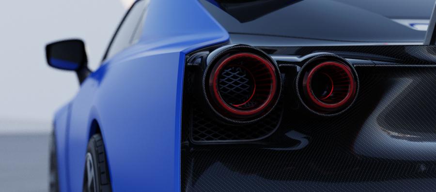 Детали экстерьера Nissan GT-R50 2019 года  (фото 16 из 52)